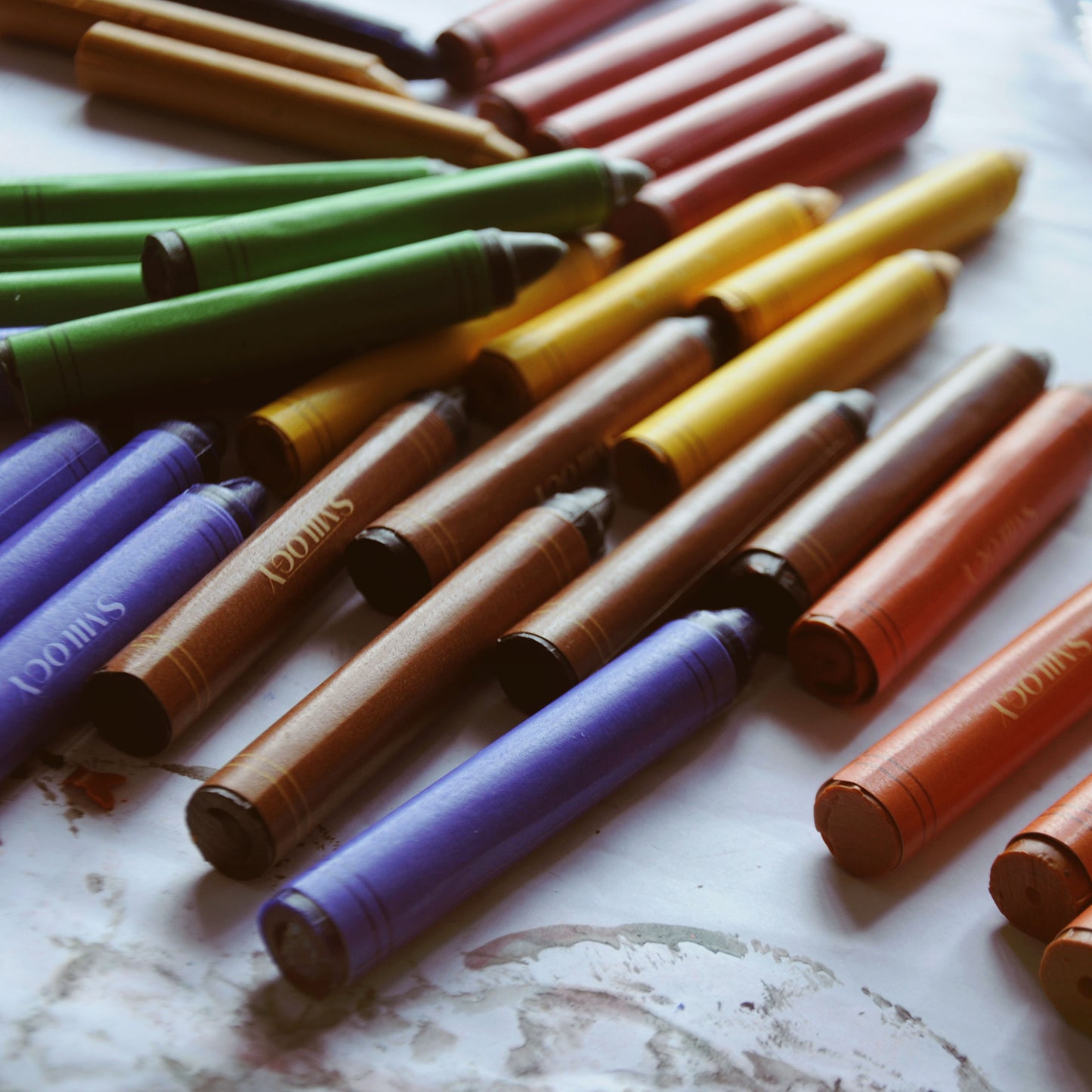 5-Piece Textured Organic Beeswax Ocean Rock Crayons – Smilogy Organic  Beeswax Crayons